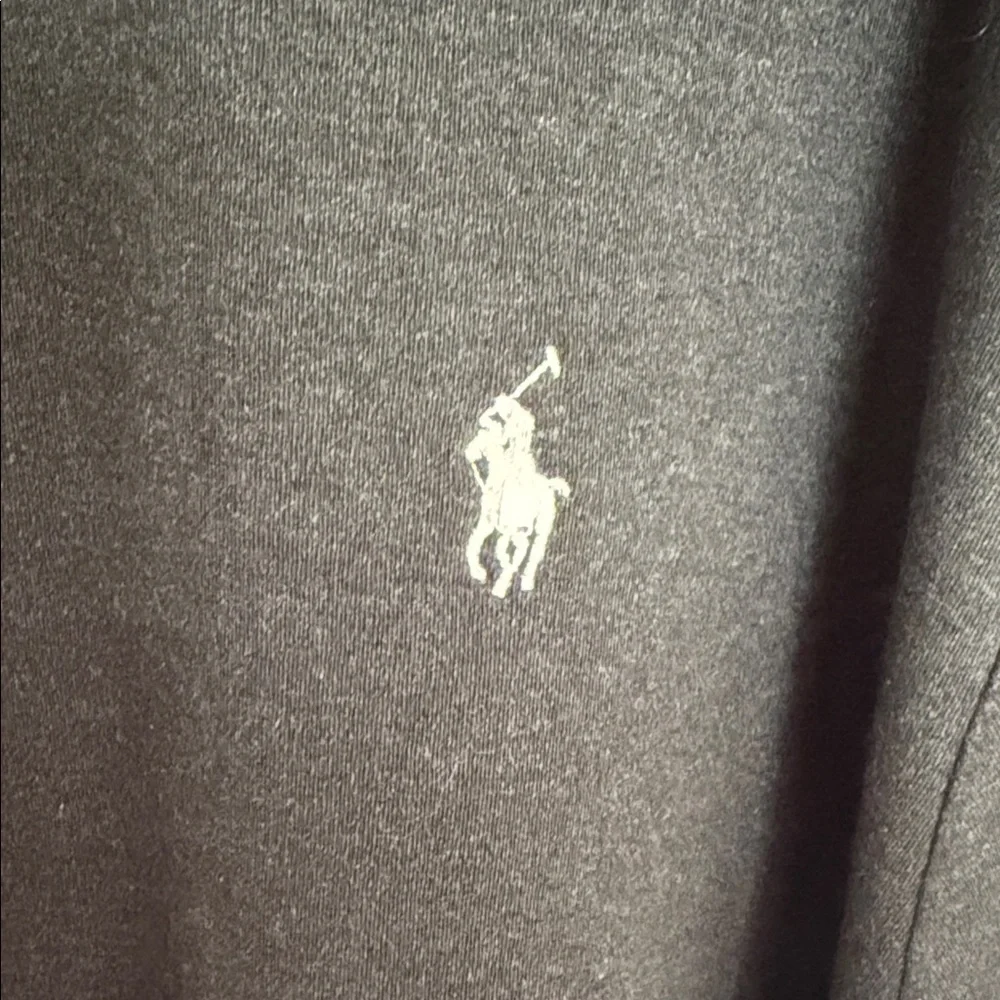 Polo by Ralph Lauren dark grey  Polo Shirt with cream Pony